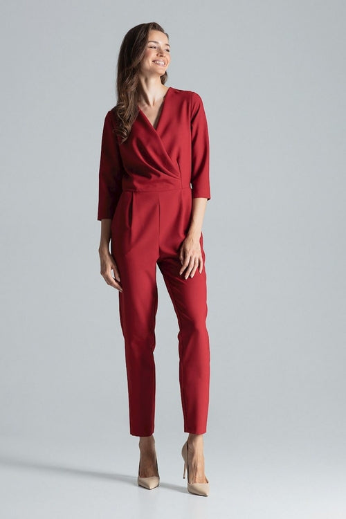 Jumpsuit rood