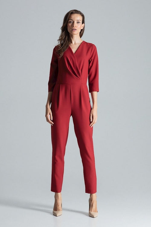 Jumpsuit rood