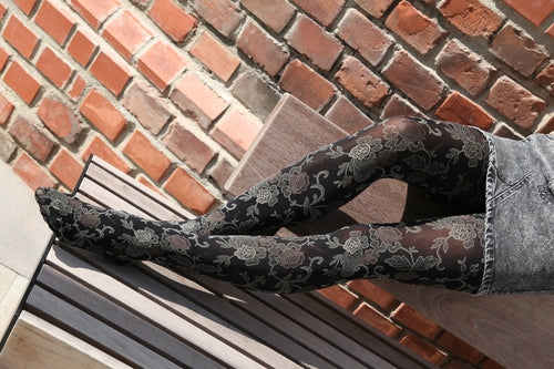 zwarte 60DEN panty voor dames DAISY