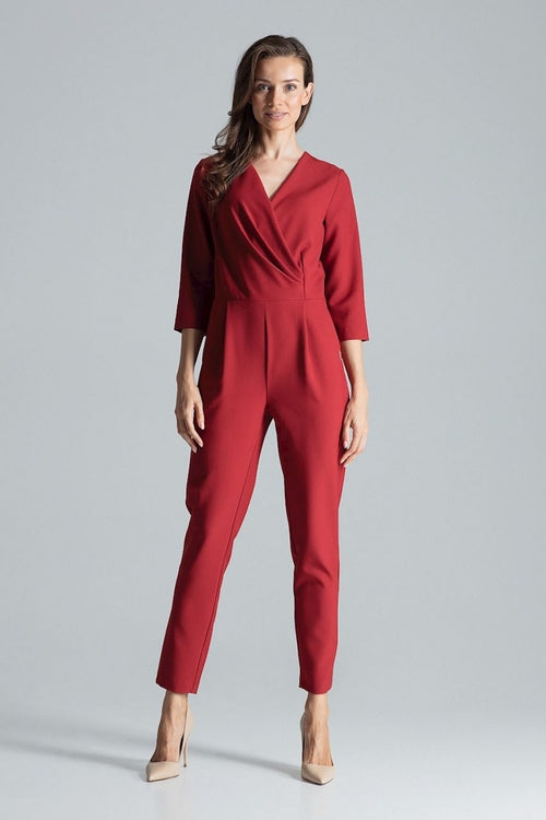 Jumpsuit rood
