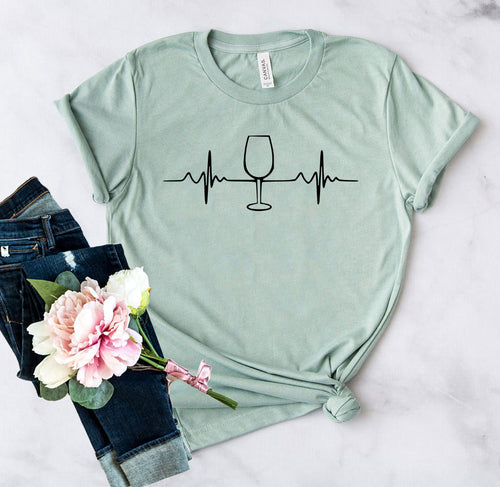 Wine Heartbeat T-Shirt