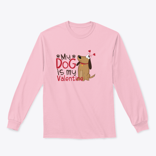 My Dog Is My Valentine - Schattige cartoonhond met hartjes