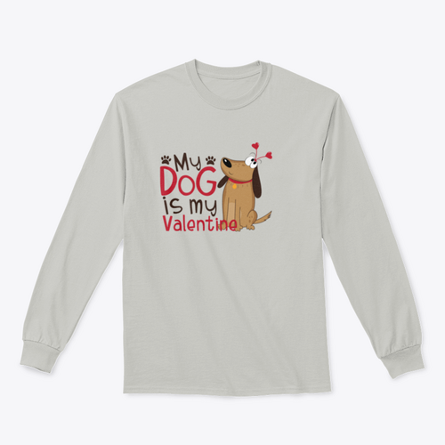 My Dog Is My Valentine - Schattige cartoonhond met hartjes